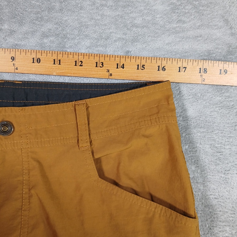 Kuhl Renegade Rock Pants Mens 34x32 Brown Tapered 2020s Nylon Hiking - Picture 6 of 10